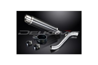 KIT SCARICO SILENZIATORE TONDO BSAU IN CARBONIO DA 350 MM PER HONDA VFR1200F 2010-2016