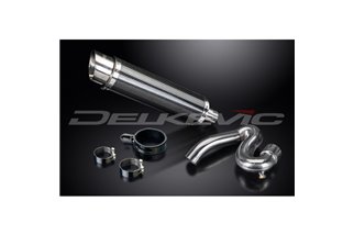 KIT SILENZIATORE TONDO BSAU CARBONIO HONDA CBR1000RR FIREBLADE 14-16 350MM MODELLO UE