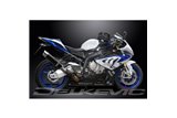 BMW HP4 2013-2015 KIT SCARICO SILENZIATORE TONDO BSAU IN CARBONIO DA 350 MM