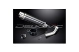 BMW K1200S 2005-2009 350MM CARBON ROUND BSAU SILENCER EXHAUST KIT