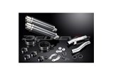 KAWASAKI ZR1100B ZEPHYR 96-97 KIT SCARICO SILENZIATORE TONDO BSAU IN CARBONIO DA 350 MM