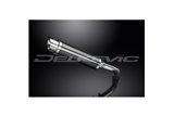 K1200R 2005-2009 / DL10 ROUND 350MM (14 INCH) CARBON FIBRE SILENCER