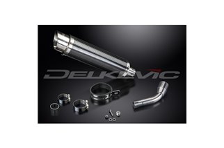 HONDA MSX125 GROM 13-15 350MM CARBONIO BSAU SILENZIATORE SCARICO PARAFANGO COMPATIBILE