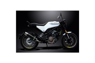 SCARICO HUSQVARNA VITPILEN SVARTPILEN 401 2018-2019 350MM TONDO BSAU IN CARBONIO