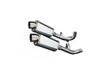 YAMAHA V-MAX 1700 2009-2016 225MM OVAL STAINLESS EXHAUST SILENCER CAN KIT