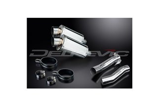 KAWASAKI Z1000 2010-2020 225MM OVAL STAINLESS SILENCER EXHAUST KIT