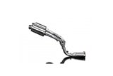 KAWASAKI ZX10R 2006-2007 DE-CAT 225MM OVAL STAINLESS SILENCER EXHAUST KIT