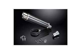 SUPERDUKE 1290 2014-18 350MM CARBONIO TONDO BSAU KIT SCARICO SILENZIATORE