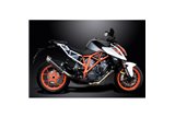 SUPERDUKE 1290 2014-18 350MM CARBONIO TONDO BSAU KIT SCARICO SILENZIATORE