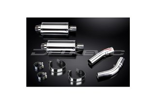 DUCATI 1198 2009-2011 KIT SILENZIATORE DA CORSA INOX DA 225 MM SCARICO