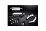 DUCATI 1198 2009-2011 KIT SILENZIATORE DA CORSA INOX DA 225 MM SCARICO