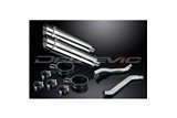 YAMAHA XJ600N XJ600S DIVERSION 92-04 SILENZIATORE DI SCARICO BSAU IN ACCIAIO TONDO DA 350 MM