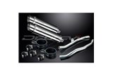 KIT SCARICO SILENZIATORE BSAU IN ACCIAIO TONDO KAWASAKI ZZR1400 NINJA 2006-2007 DA 350 MM