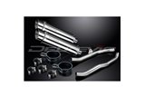 KIT SCARICO SILENZIATORE BSAU IN ACCIAIO TONDO KAWASAKI ZZR1400 NINJA 2008-2011 DA 350 MM