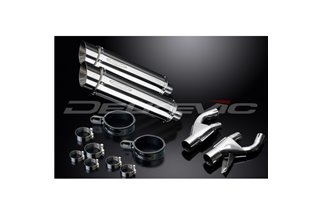 KIT SCARICO SILENZIATORE BSAU IN ACCIAIO TONDO YAMAHA V-MAX 1200 1984-2007 350MM