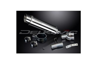 HONDA NT400 BROS NT650HAWK 88-92 350MM ROUND STAINLESS BSAU SILENCER EXHAUST KIT