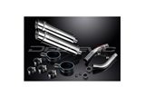 KIT SCARICO SILENZIATORE BSAU IN ACCIAIO TONDO DA 350 MM PER HONDA CBF1000 GT ABS 2006-2011