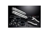 KAWASAKI GTR1000 CONCOURS 86-06 350MM ROUND STAINLESS BSAU SILENCER EXHAUST KIT