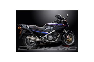 YAMAHA FJ1200 (3CV) 1988-1990 KIT SCARICO SILENZIATORE BSAU IN ACCIAIO TONDO DA 350 MM