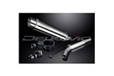 HONDA XL125V VARADERO 2001-2014 350MM ROUND STAINLESS BSAU SILENCER EXHAUST KIT