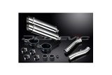 KIT SCARICO SILENZIATORE BSAU IN ACCIAIO TONDO YAMAHA FJ1100 FJ1200 1984-1987 350MM