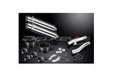 KAWASAKI ZR1100A ZEPHYR 92-95 KIT SCARICO SILENZIATORE BSAU INOX TONDO DA 350 MM