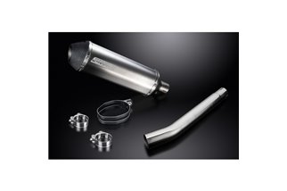 SUZUKI GSXR1000 K5 K6 2005-2006 343MM X-OVAL TITANIUM BSAU SILENCER EXHAUST KIT