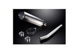 SUZUKI GSXR1000 K5 K6 2005-2006 343MM X-OVAL TITANIUM BSAU SILENCER EXHAUST KIT