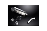 YAMAHA XJR1300 2007-2017 343MM X-OVAL TITANIUM BSAU SILENCER EXHAUST KIT