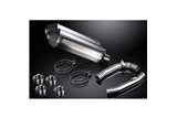 KIT SCARICO SILENZIATORE BSAU TITANIO X-OVAL 343MM HONDA VTR1000 FIRESTORM 1997-03