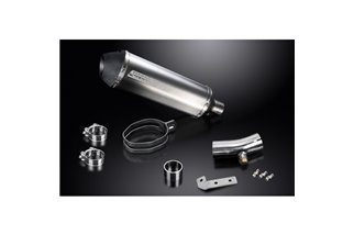 KAWASAKI KLE650 VERSYS 2007-2014 343MM XOVAL TITANIUM BSAU SILENCER EXHAUST KIT