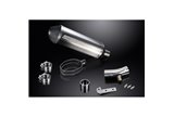 KAWASAKI KLE650 VERSYS 2007-2014 343MM XOVAL TITANIUM BSAU SILENCER EXHAUST KIT