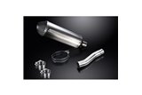 TRIUMPH SPEED TRIPLE 955I 02-04 343MM X-OVAL KIT SCARICO SILENZIATORE BSAU IN TITANIO