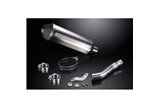 KAWASAKI NINJA 300 2013-2018 343MM X-OVAL TITANIUM BSAU SILENCER EXHAUST KIT