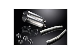 SUZUKI GSX1300R HAYABUSA 2008-2020 343MM X-OVAL TITANIUM SILENCER EXHAUST KIT