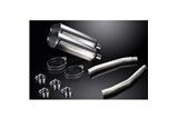 SUZUKI GSX1300R HAYABUSA 2008-2020 343MM X-OVAL TITANIUM SILENCER EXHAUST KIT