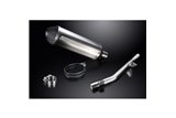 SUZUKI GSF650 BANDIT 2005-2007 343MM XOVAL KIT SCARICO SILENZIATORE TITANIO BSAU