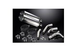 KAWASAKI ZX10R NINJA 2006-2007 343MM X-OVAL TITANIUM BSAU SILENCER EXHAUST KIT