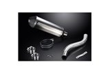 SUZUKI SV650 1998-2002 KIT SCARICO SILENZIATORE BSAU TITANIO X-OVAL 343MM HI-LEVEL