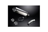 SUZUKI GSXR600 11-16 L1-L6 343MM XOVAL KIT SCARICO SILENZIATORE TITANIO BSAU