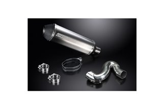 APRILIA RSV4 1000R-FACTORY 09-14 343MM X-OVAL TITANIUM BSAU SILENCER EXHAUST KIT