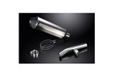 KIT SCARICO SILENZIATORE BSAU TITANIO X-OVAL KAWASAKI KLZ1000 VERSYS 2015-18 343MM