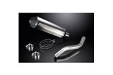 KIT SCARICO SILENZIATORE BSAU TITANIO X-OVAL KAWASAKI Z800E 2013-2016 343MM