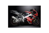 SUZUKI GSXR1000 2001-2002 K1-K2 343MM XOVAL KIT SCARICO SILENZIATORE IN TITANIO