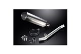 KAWASAKI ZX6R NINJA 636 09-17 343MM X-OVAL KIT SCARICO SILENZIATORE BSAU IN TITANIO