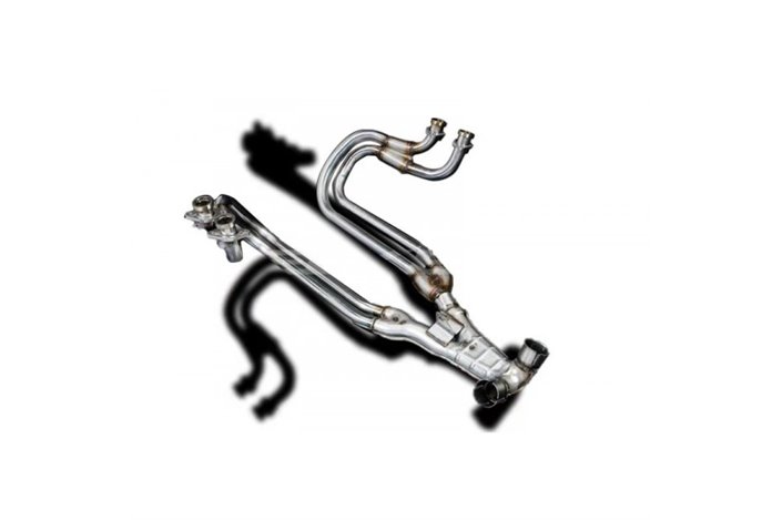 HONDA ST1100 PAN EUROPEAN 1989-2002 STAINLESS 4-2 EXHAUST DOWNPIPES OEM COMPATIB