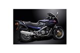 YAMAHA FJ1200 3CV 1988-1990 SCARICO COMPLETO 4-2 420MM SILENZIATORI INOX TRI-OVALI