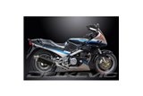 YAMAHA FJ1200 3XW 1991-96 SCARICO COMPLETO 4-2 343MM X-OVAL SILENZIATORI INOX