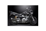 YAMAHA XJR1300 2004-2006 SCARICO COMPLETO 4-2 SILENZIATORI TONDO IN CARBONIO DA 350 MM