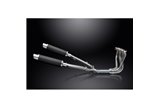 HONDA CB1100SF X11 1999-02 SCARICO COMPLETO 4-2 350MM CARBONIO SILENZIATORI BSAU TONDO